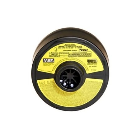 Msa Safety CANISTER, CBRN, pkG, THREADED 10046570